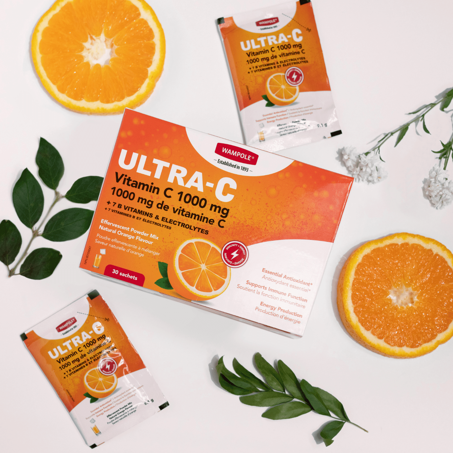 EN SOLDE - ULTRA-C ORANGE 1000MG POUDRE EFFERVESCENTE – Image 4