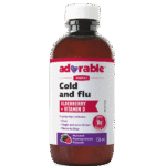 COLD AND FLU SYRUP ELDERBERRY + VITAMIN D