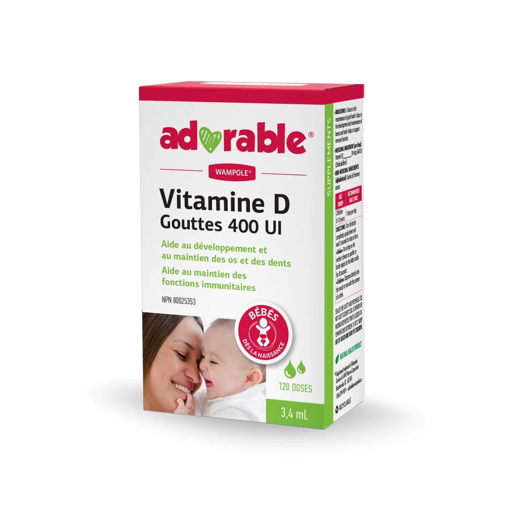 VITAMINE D GOUTTES 400 UI – Image 2