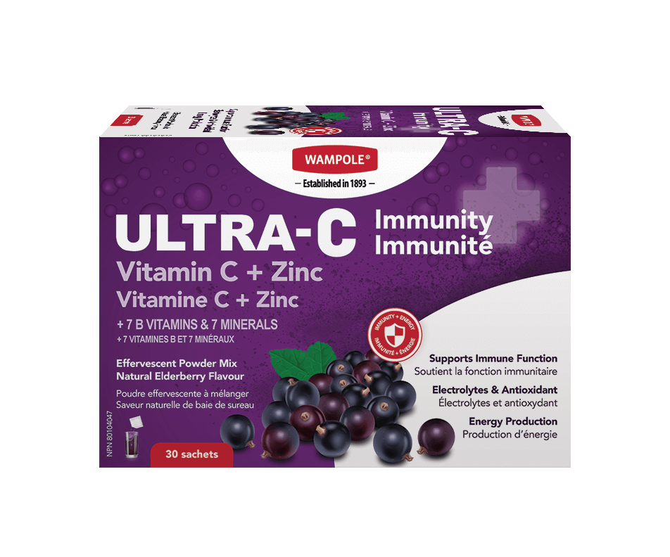 ON SALE - ULTRA-C IMMUNITY ELDERBERRY 1000 MG EFFERVESCENT POWDER - Image 2