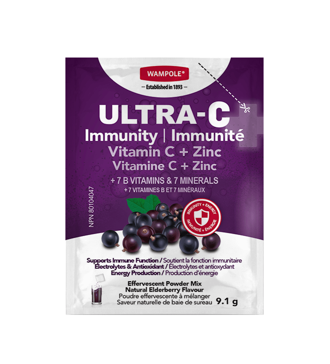 ON SALE - ULTRA-C IMMUNITY ELDERBERRY 1000 MG EFFERVESCENT POWDER - Image 3