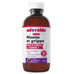 SIROP RHUME ET GRIPPE BAIE DE SUREAU + VITAMINE D